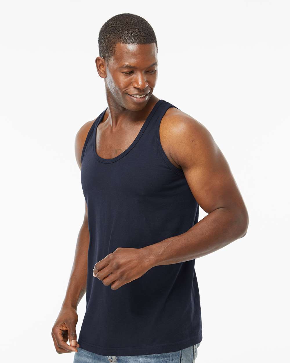 M&O Tank Top 4505 #colormdl_Fine Navy