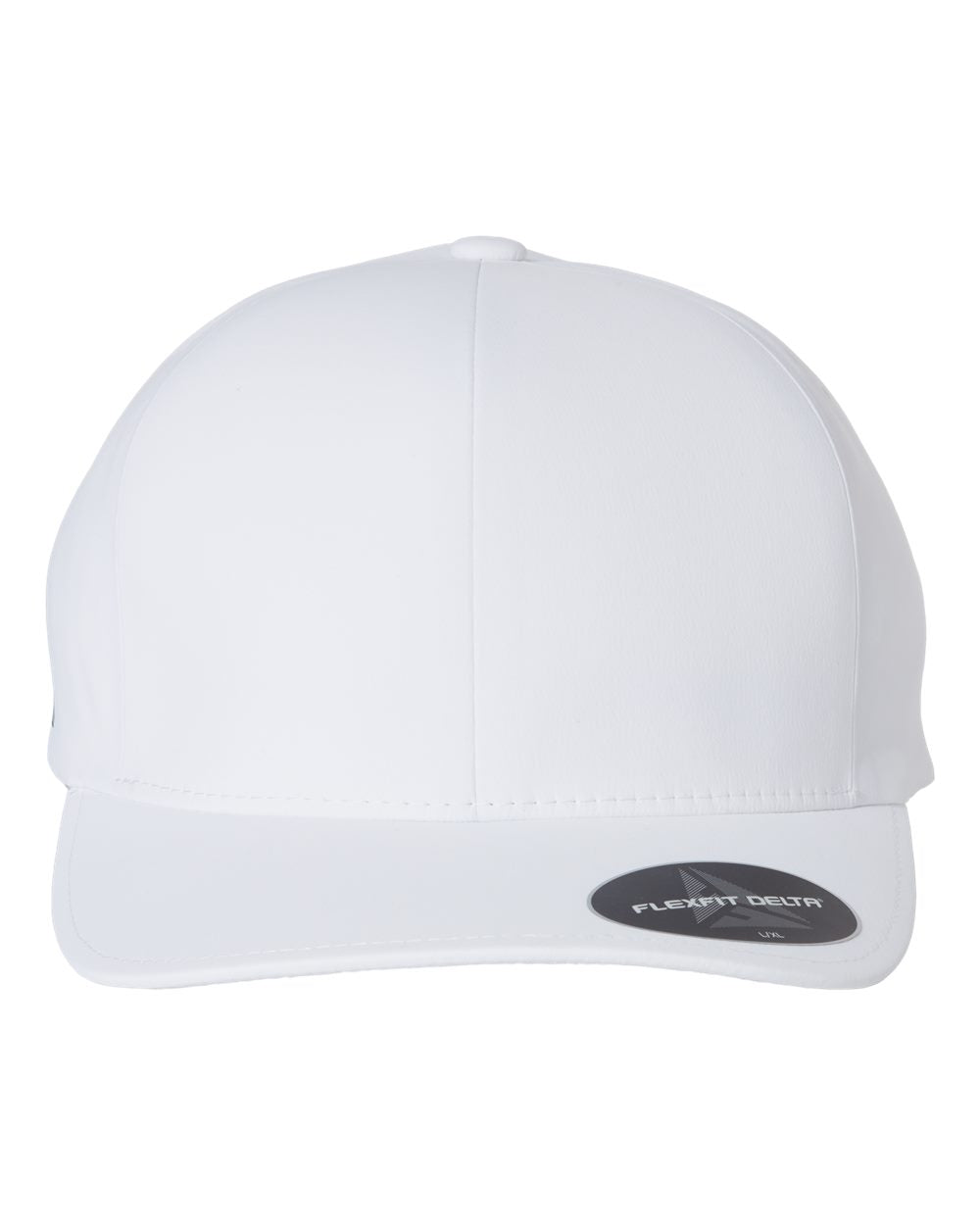 White Color Flexfit Delta® Seamless Cap