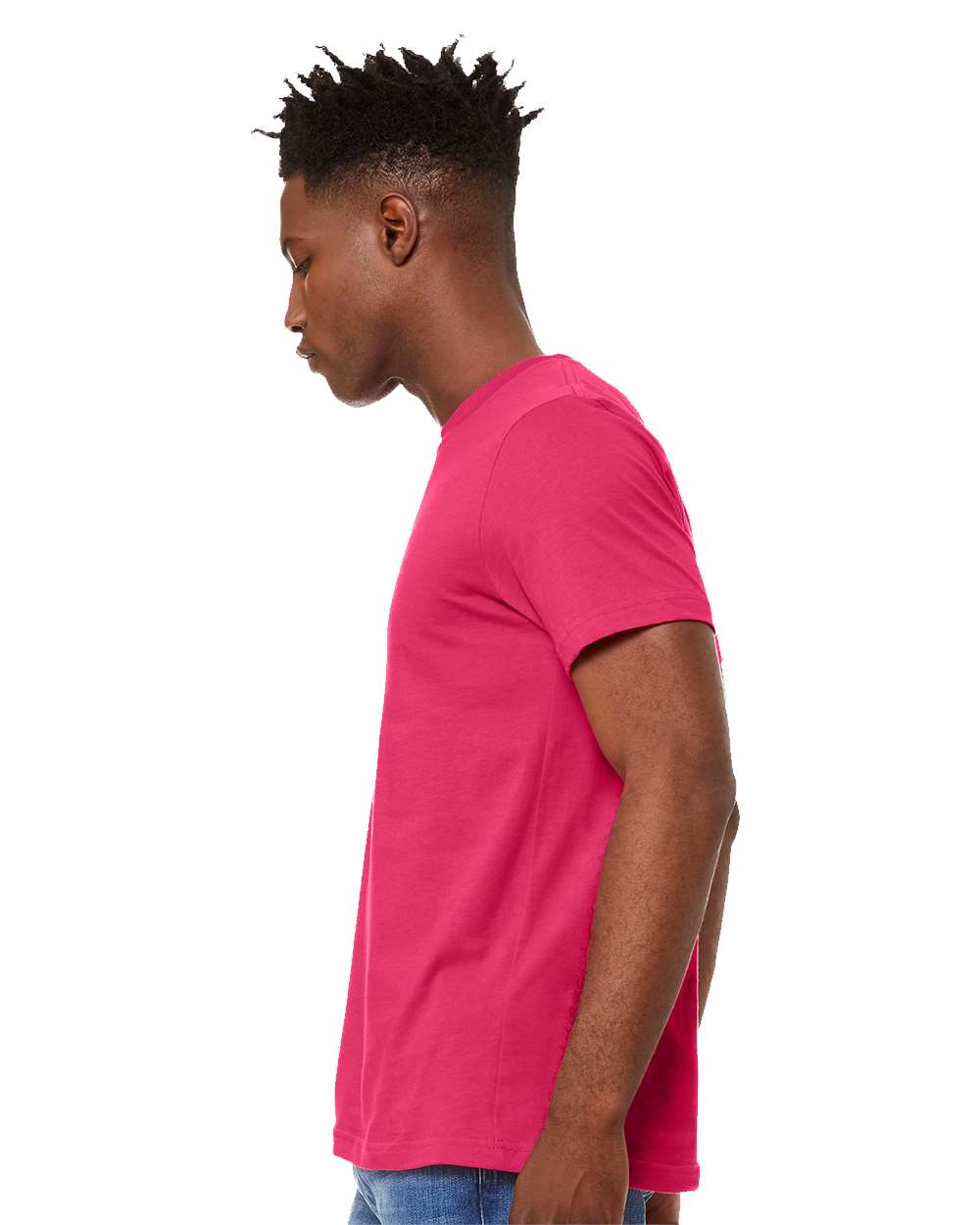 BELLA + CANVAS Unisex Jersey Tee 3001 #colormdl_Fuchsia