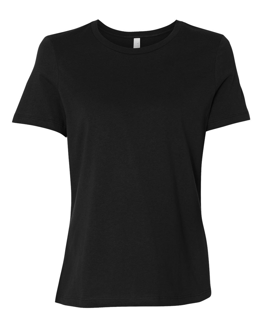 Black Color Women’s Relaxed Jersey Tee