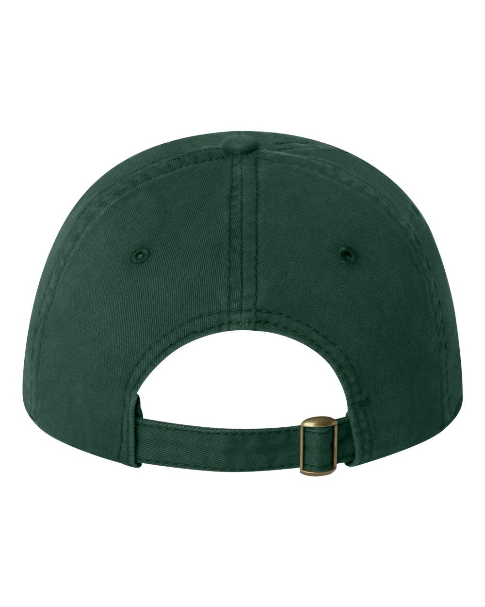 Dark Green Color Sportsman Unstructured Cap Back View