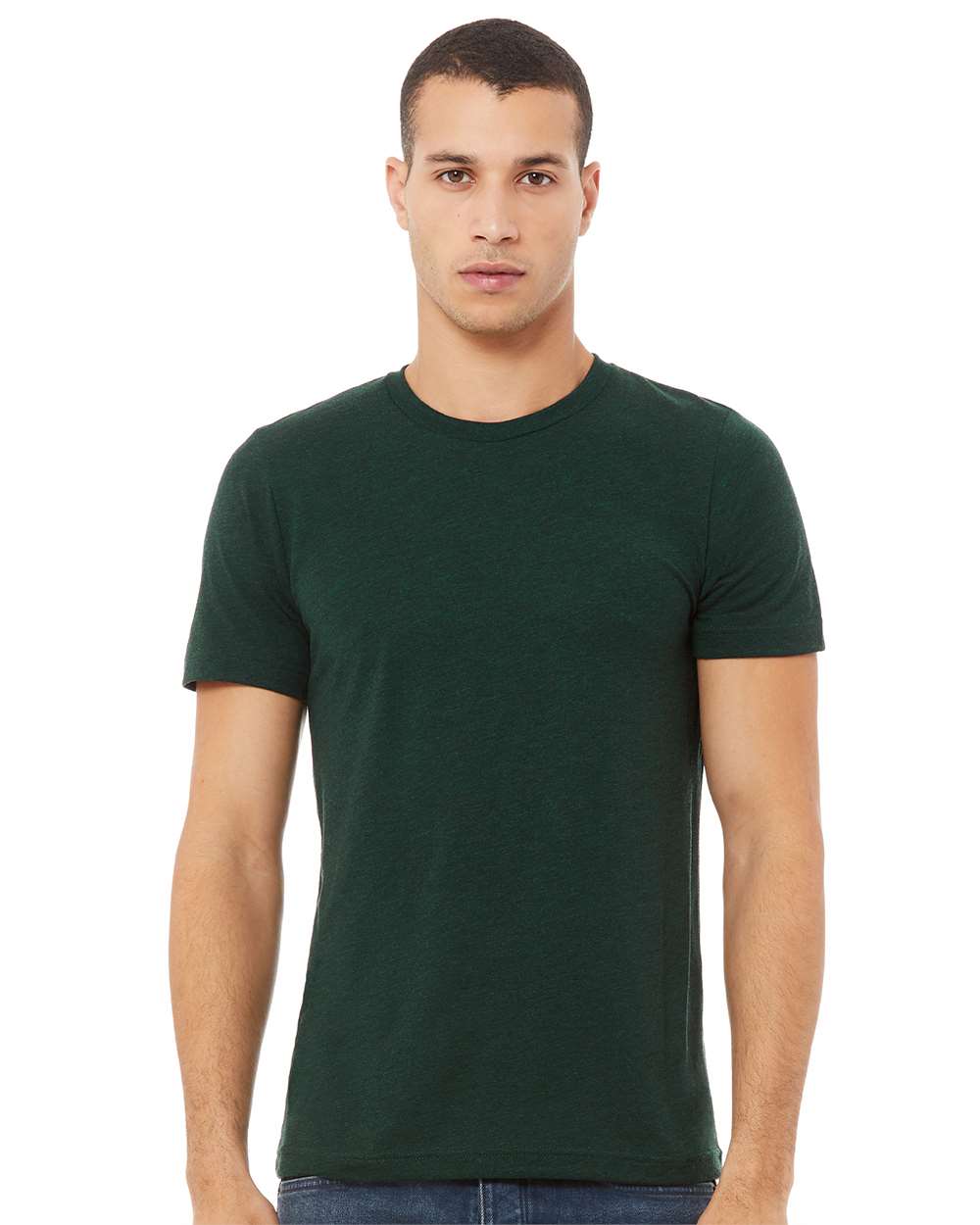 mdl Emerald Triblend Color Unisex Triblend Tee
