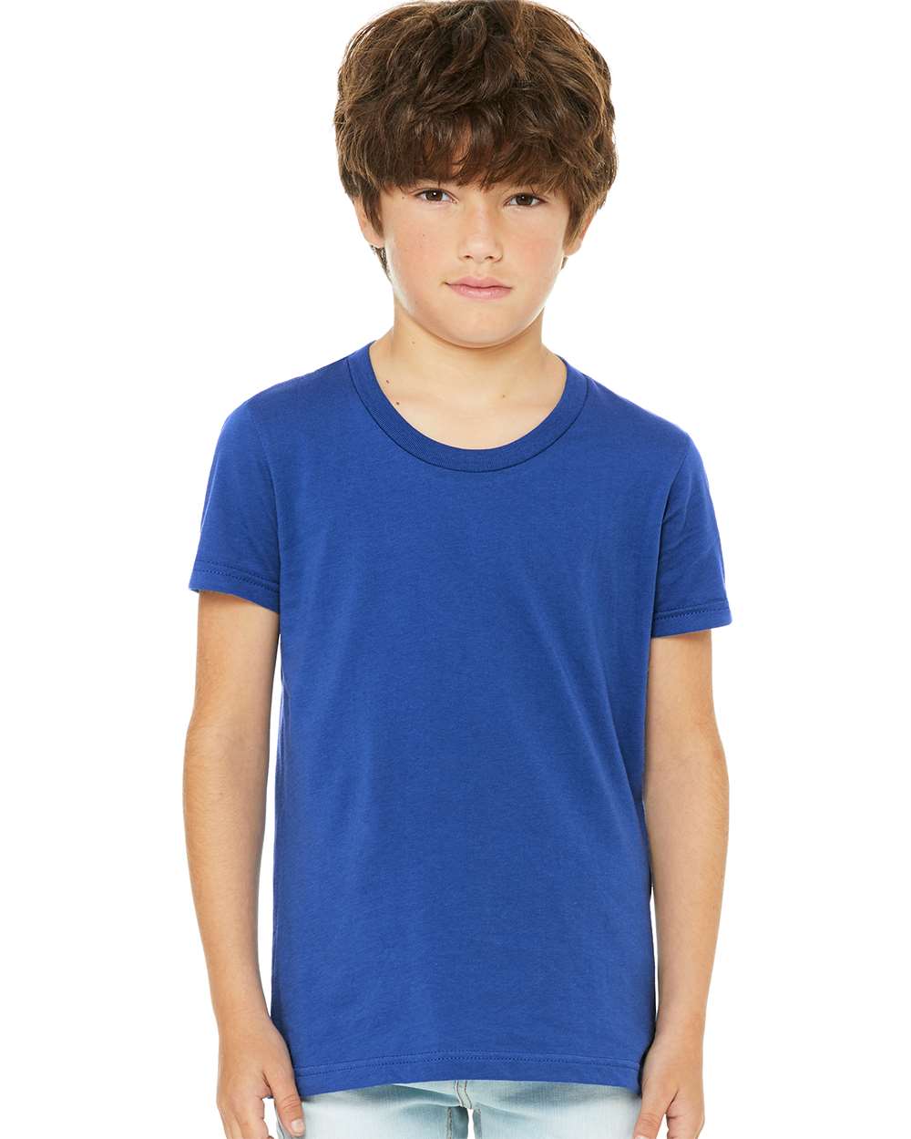 BELLA + CANVAS Youth Unisex Jersey Tee 3001Y #colormdl_True Royal