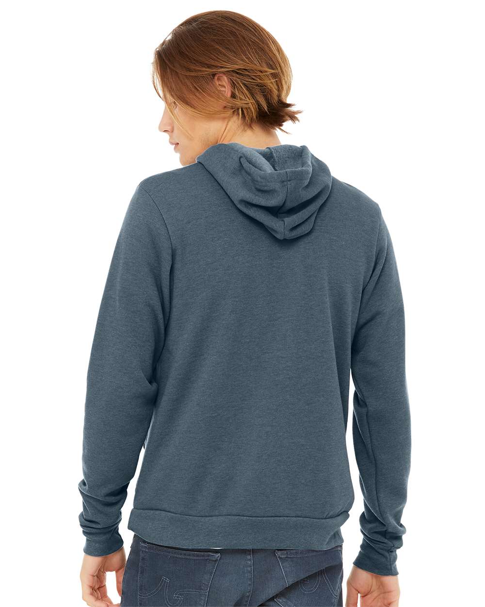 BELLA + CANVAS Unisex Sponge Fleece Hoodie 3719 #colormdl_Heather Slate