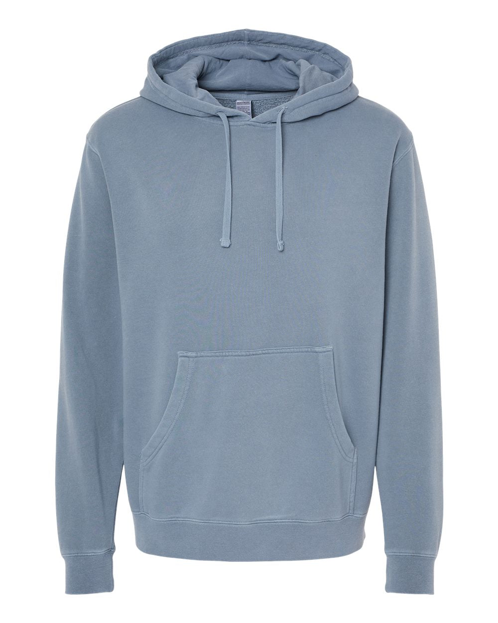 Independent Trading Co. Unisex Midweight Pigment-Dyed Hooded Sweatshirt PRM4500 #color_Pigment Slate Blue