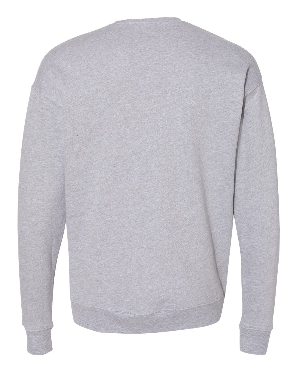 Athletic Heather Color Unisex Sponge Fleece Drop Shoulder Crewneck Sweatshirt