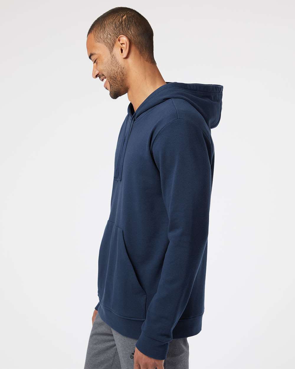 Adidas A432 Fleece Hooded Sweatshirt #colormdl_Collegiate Navy