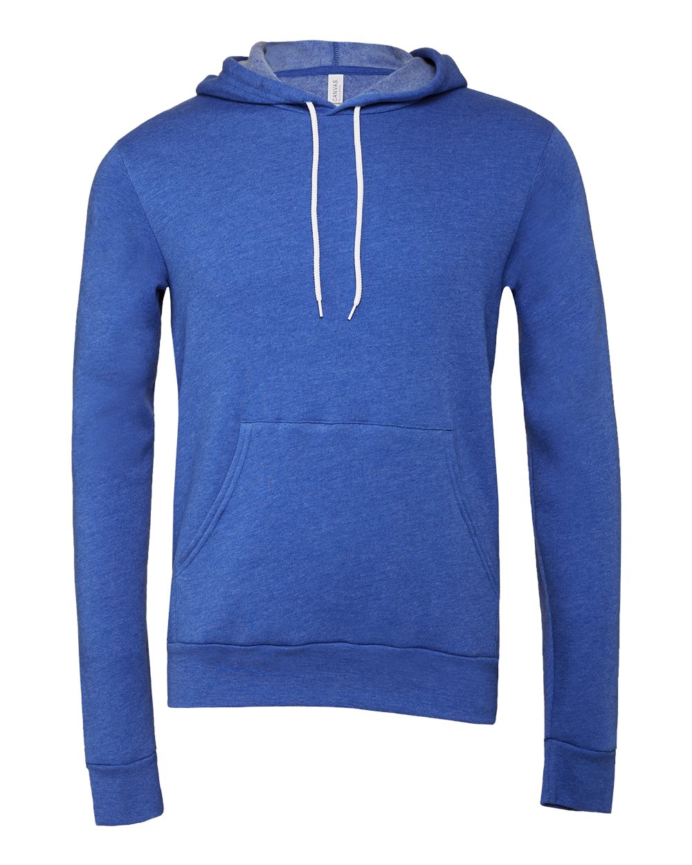 BELLA + CANVAS Unisex Sponge Fleece Hoodie 3719 #color_Heather True Royal