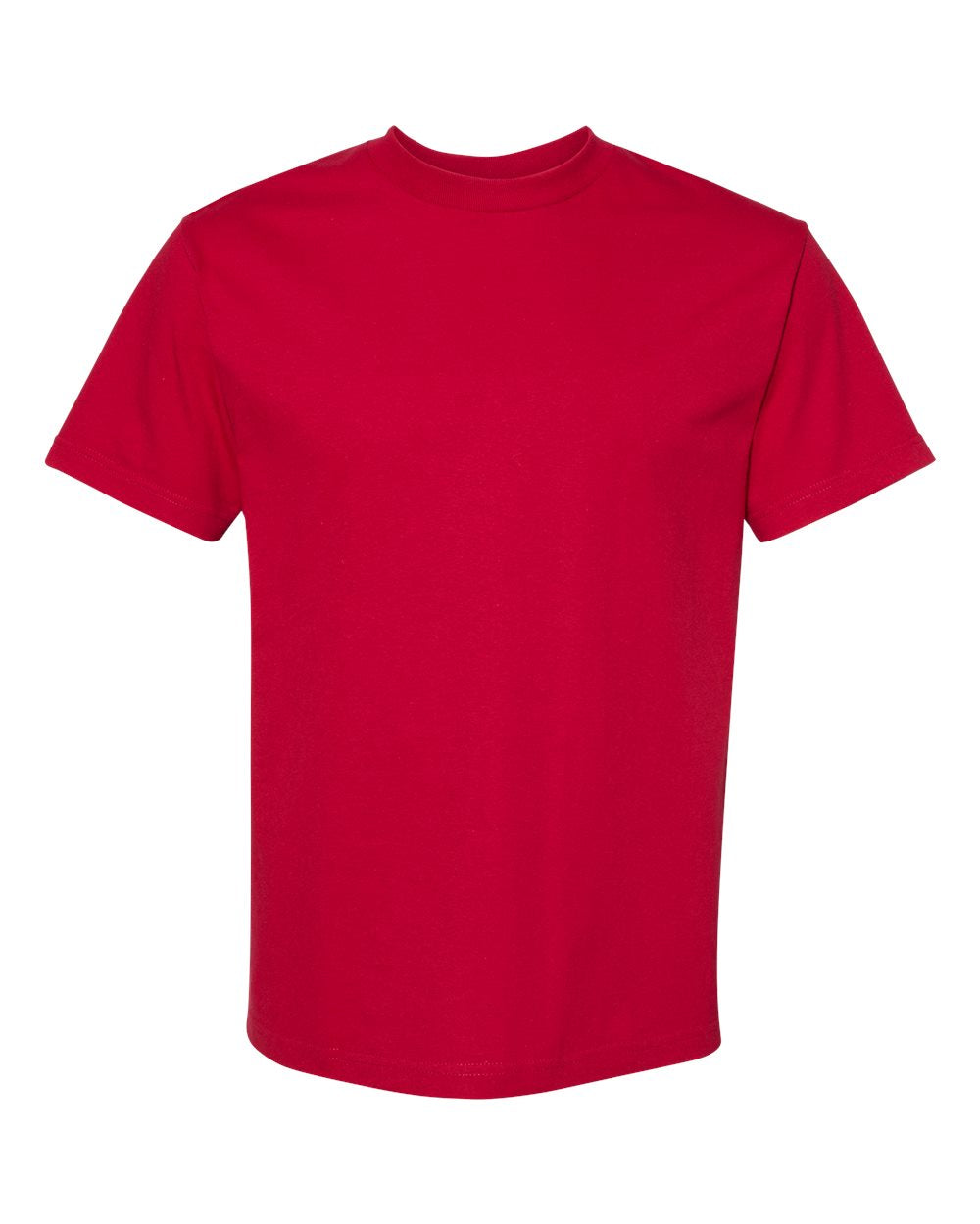 American Apparel 1301 Unisex Heavyweight Cotton Tee #color_Cardinal