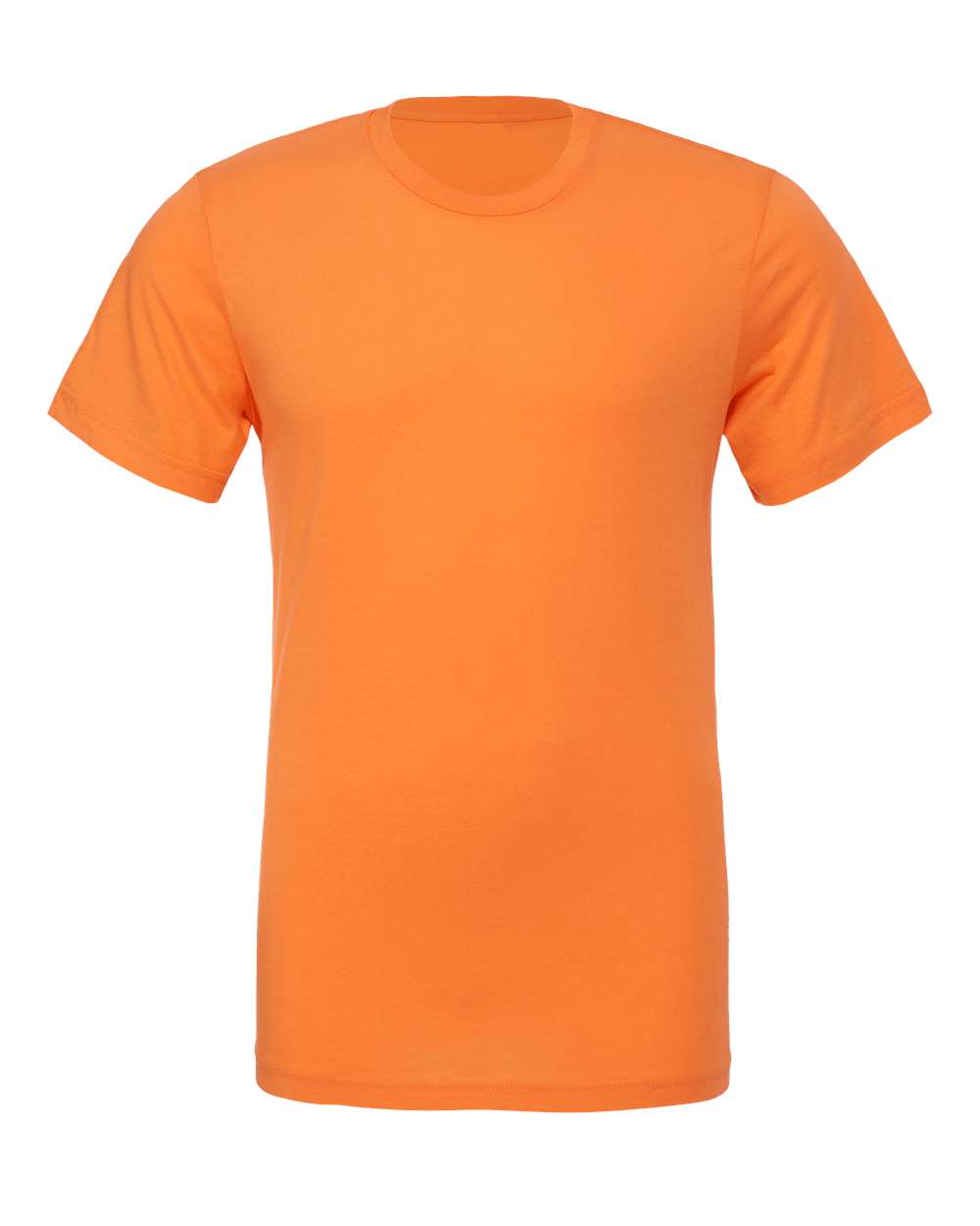 Burnt Orange Color BELLA + CANVAS Unisex Jersey Tee