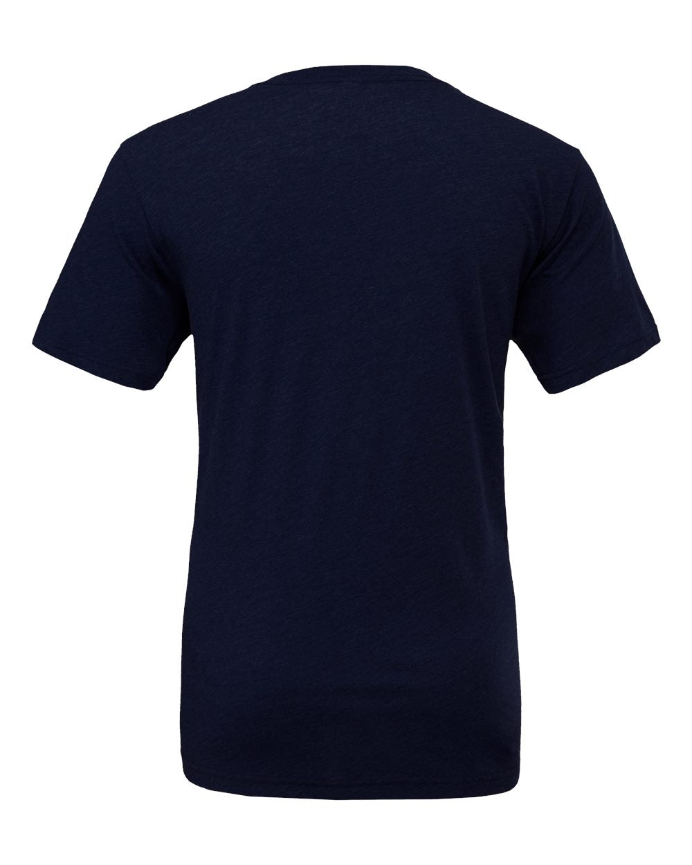 BELLA + CANVAS Unisex Triblend Tee 3413 #color_Solid Navy Triblend