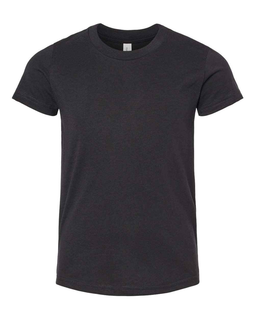BELLA + CANVAS Youth CVC Unisex Jersey Tee 3001YCVC #color_Solid Black Blend