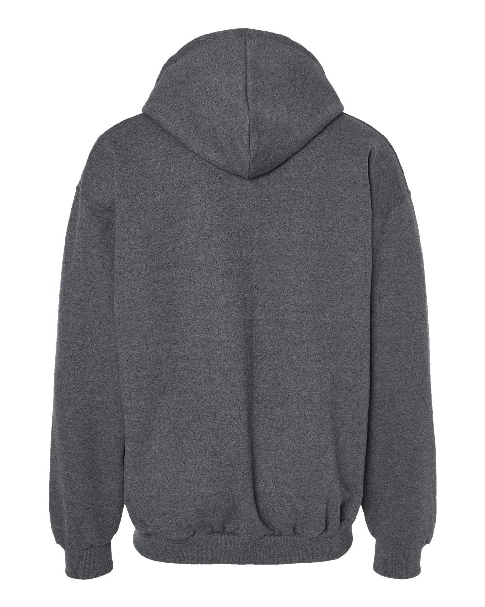King Fashion Full-Zip Sweatshirt KF9047 #color_Charcoal/ Black