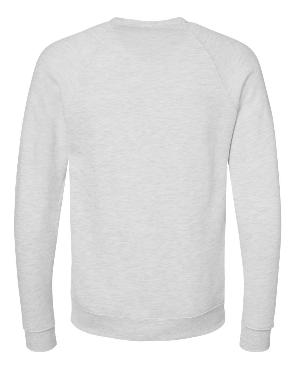 Ash Color Unisex Sponge Fleece Raglan Crewneck Sweatshirt