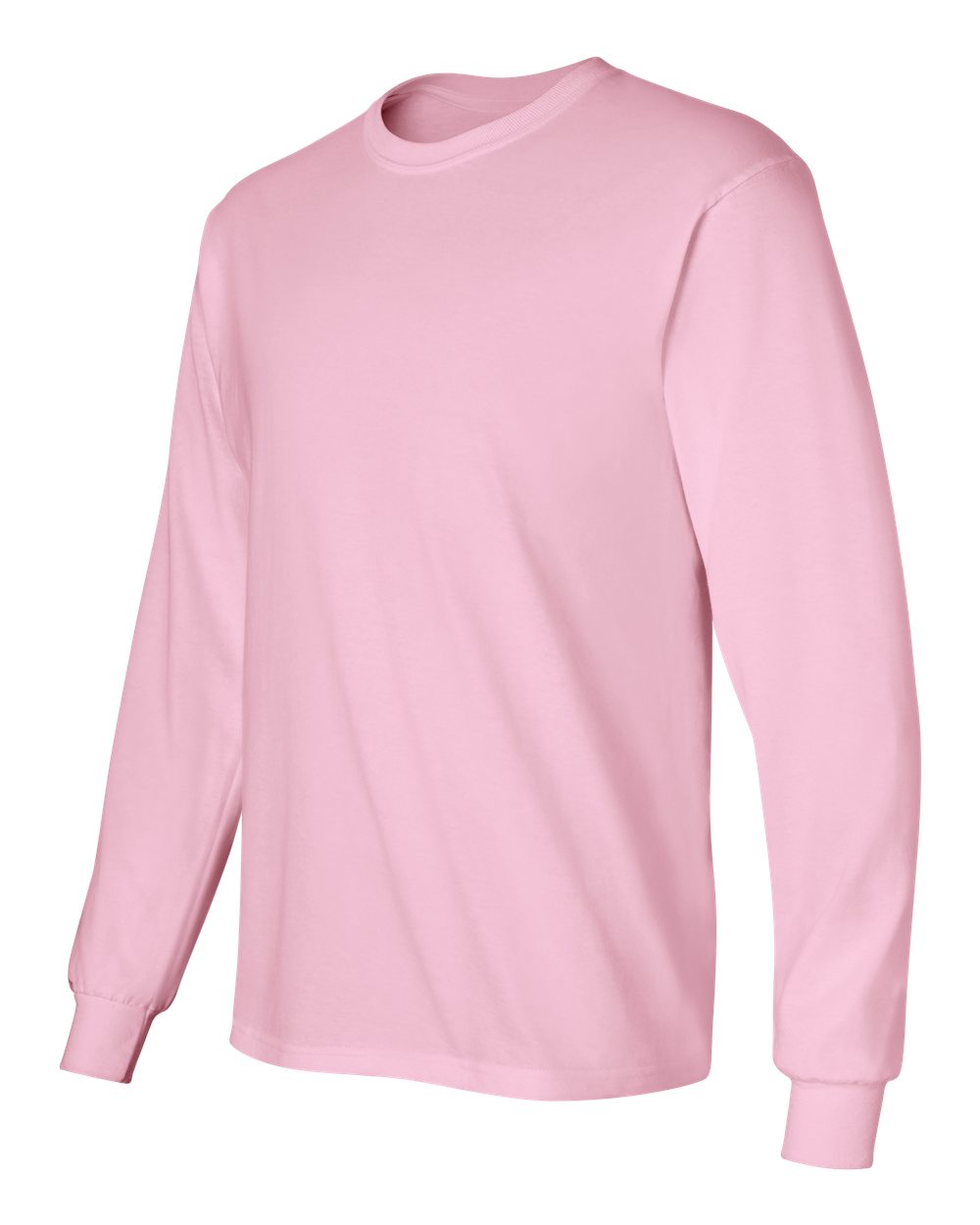 Gildan Ultra Cotton® Long Sleeve T-Shirt 2400 #color_Light Pink