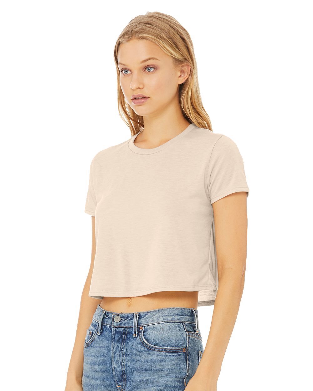 BELLA + CANVAS Women’s Flowy CropTee 8882