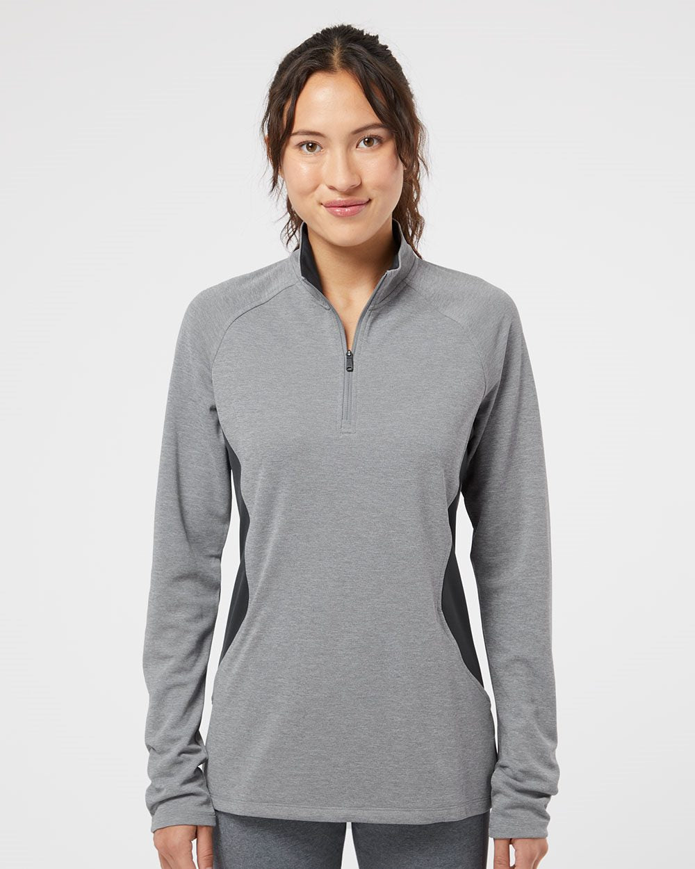 Adidas A281 Women's Lightweight Quarter-Zip Pullover