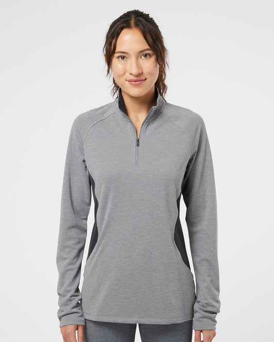 Adidas A281 Women's Lightweight Quarter-Zip Pullover