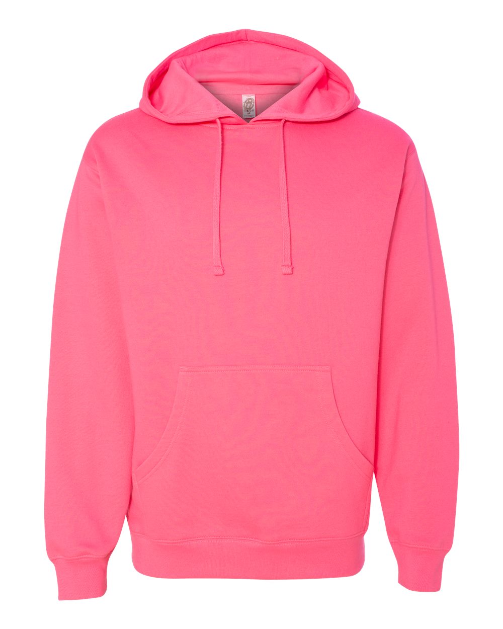 Independent Trading Co. Midweight Hooded Sweatshirt SS4500 #color_Neon Pink
