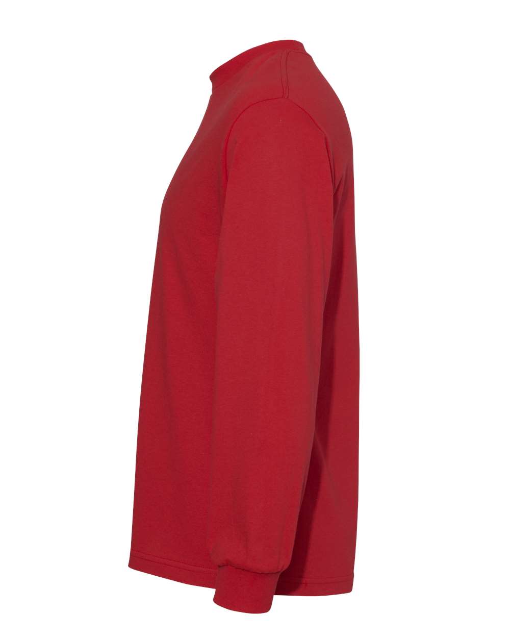 American Apparel  1304 Unisex Heavyweight Cotton Long Sleeve Tee #color_Red