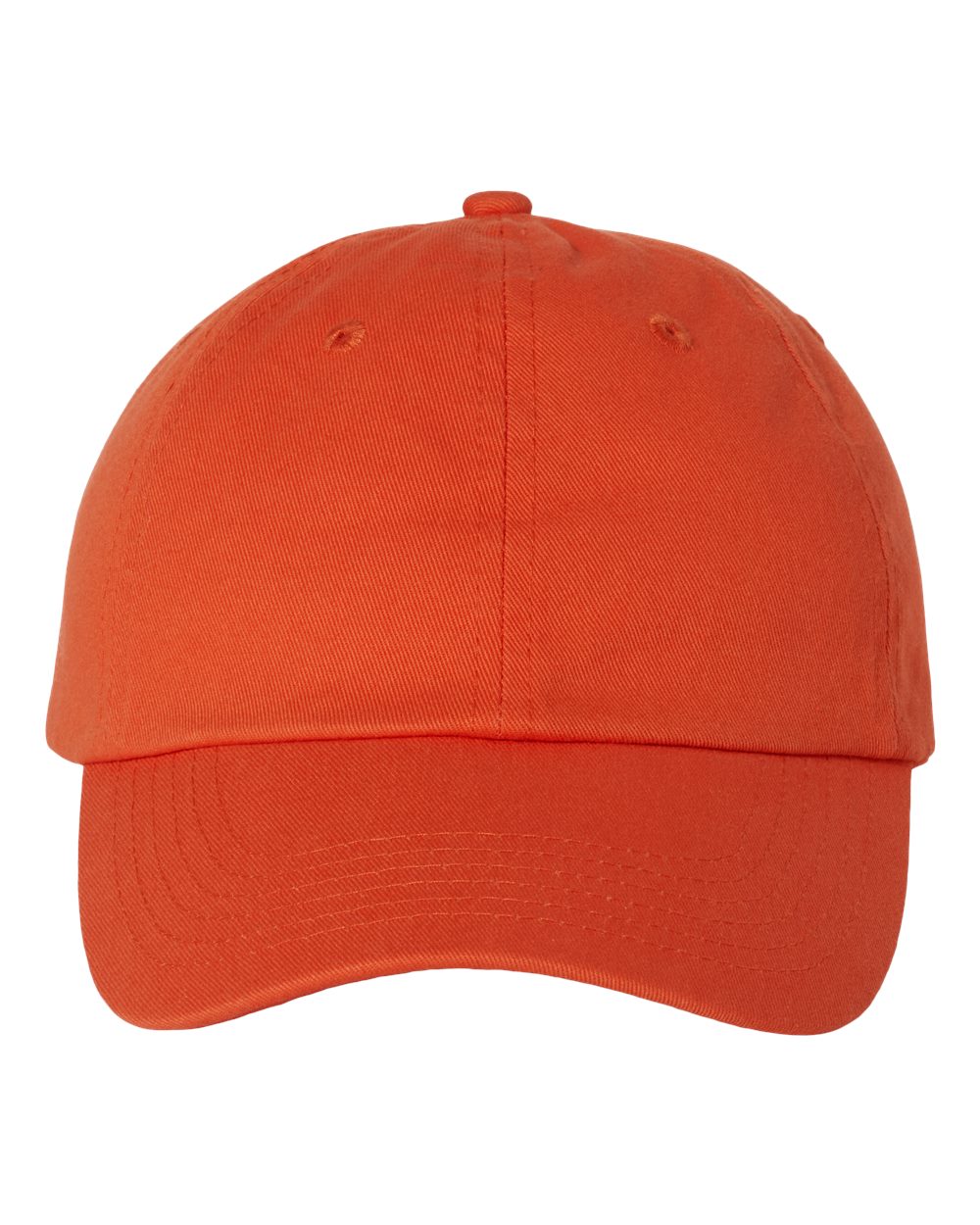 Orange Color Adult Bio-Washed Classic Dad’s Cap
