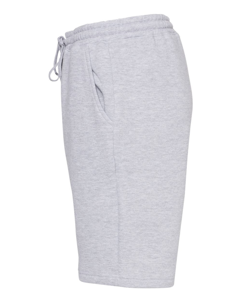 Independent Trading Co. Midweight Fleece Shorts IND20SRT #color_Grey Heather
