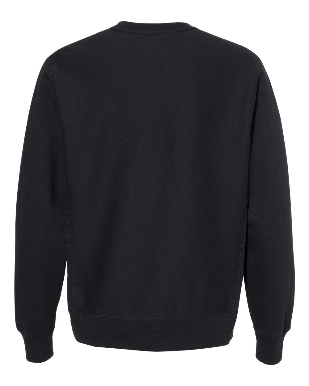 Independent Trading Co. Legend - Premium Heavyweight Cross-Grain Crewneck Sweatshirt IND5000C #color_Black