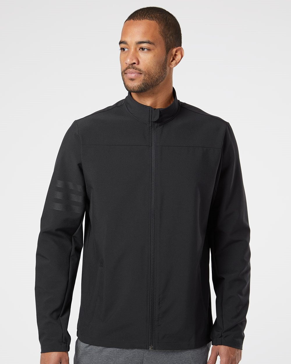 Adidas A267 3-Stripes Full-Zip Jacket
