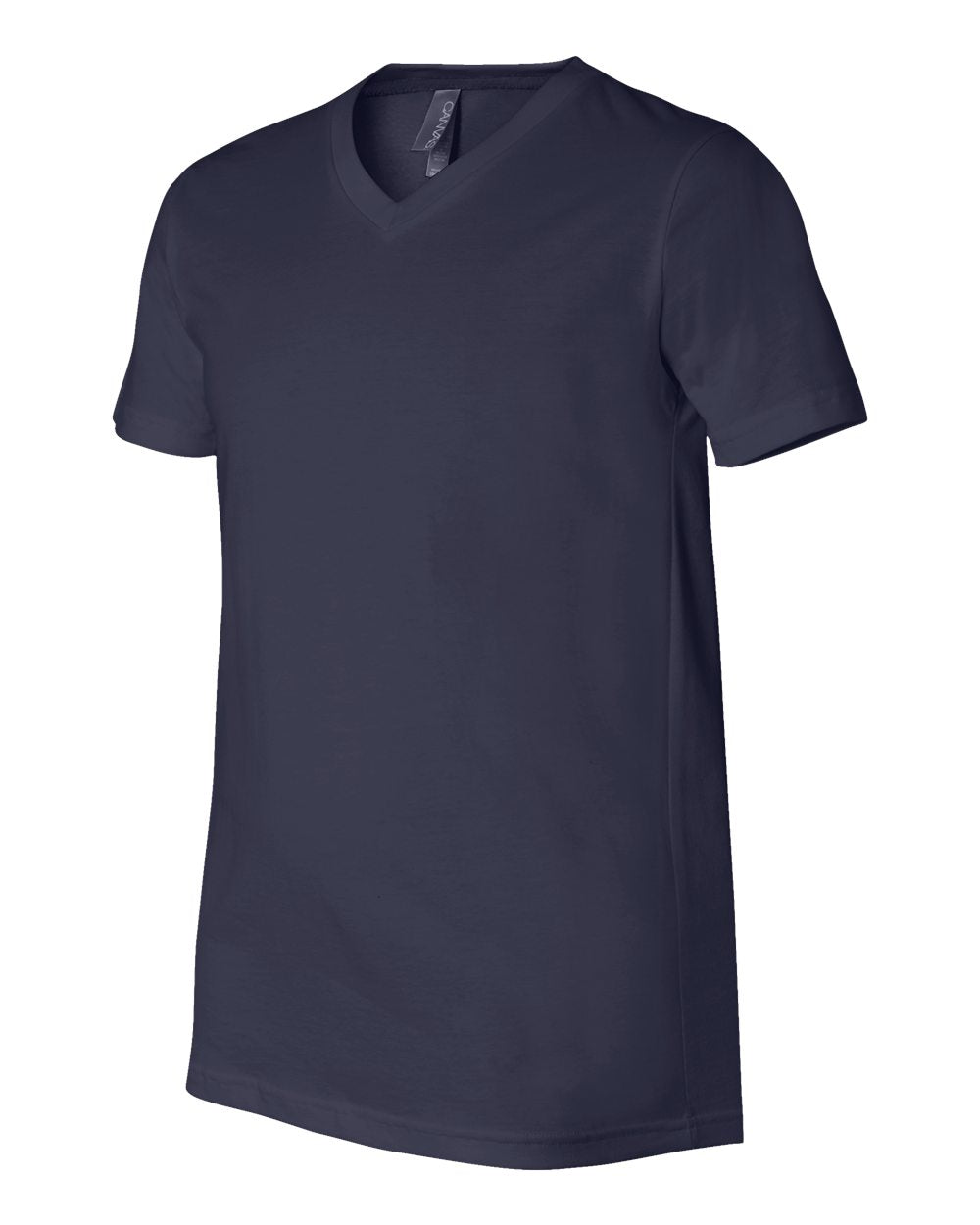 BELLA + CANVAS Unisex Jersey V-Neck Tee 3005 #color_Navy