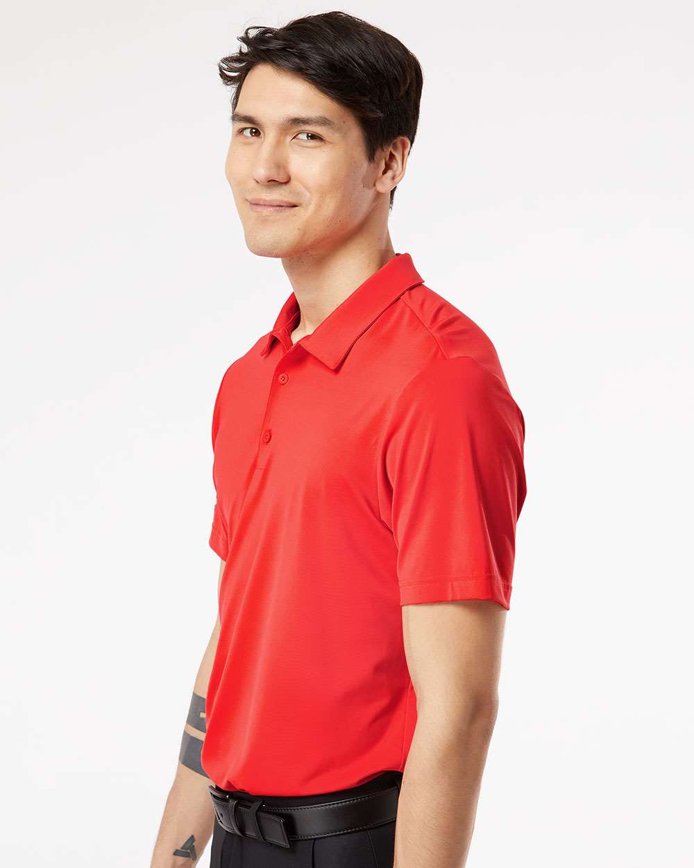 Adidas A514 Ultimate Solid Polo #colormdl_Real Coral