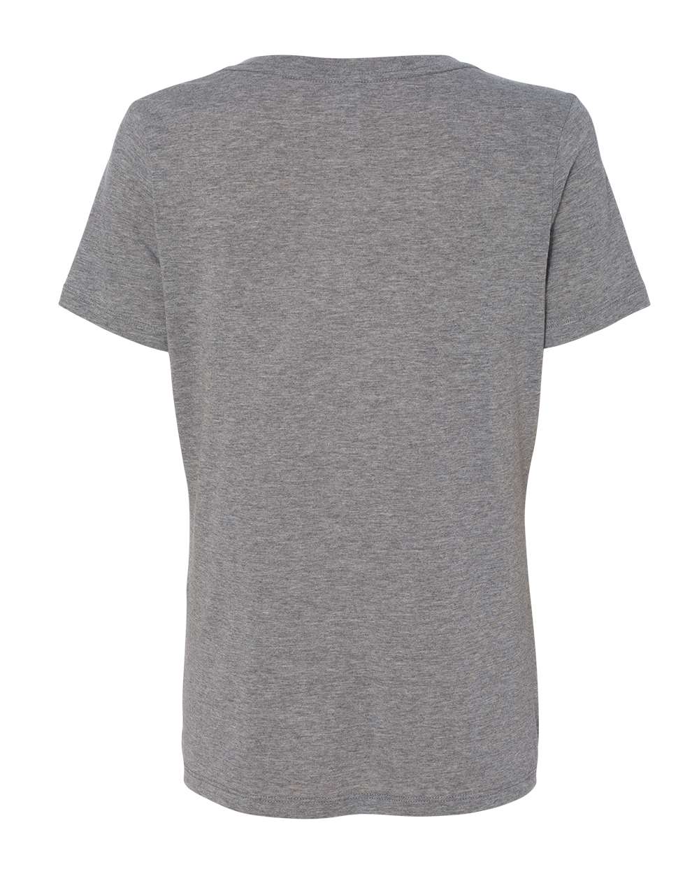 BELLA + CANVAS Women's Relaxed Triblend Short Sleeve V-Neck Tee 6415 Grey Triblend Color Women's Relaxed Triblend Short Sleeve V-Neck Tee