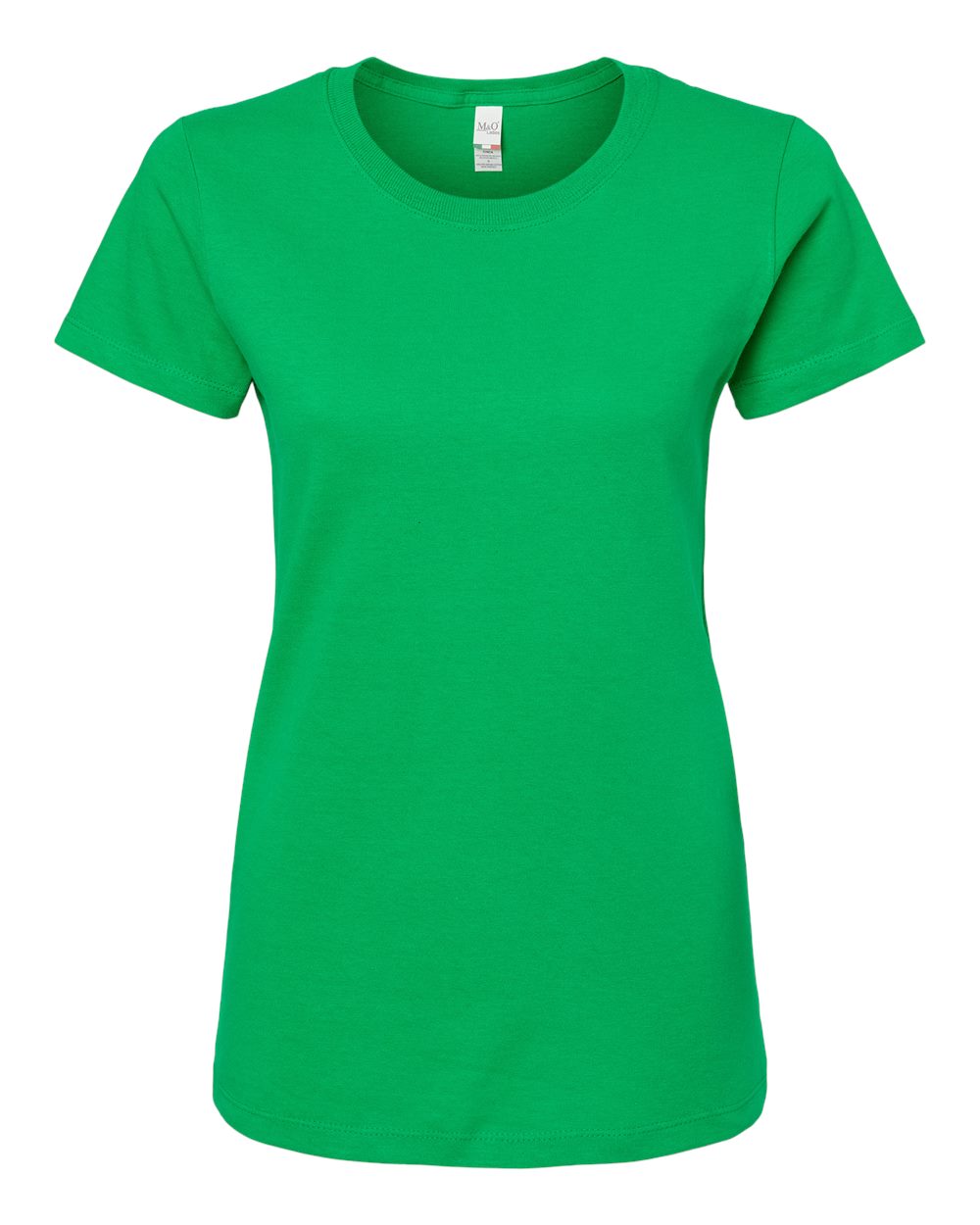 M&O Women's Gold Soft Touch T-Shirt 4810 #color_Irish Green