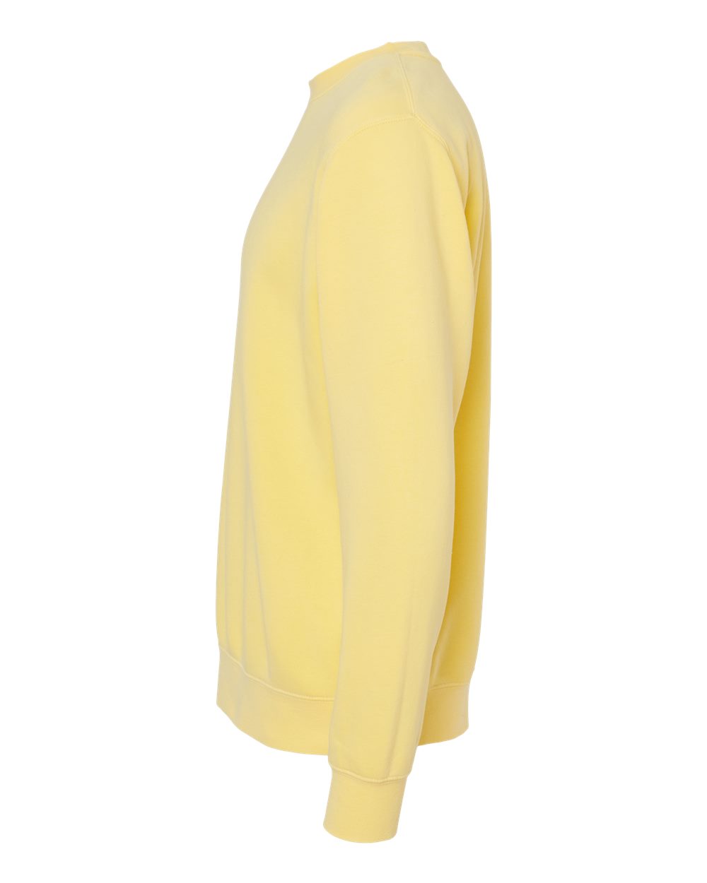 Independent Trading Co. Unisex Midweight Pigment-Dyed Crewneck Sweatshirt PRM3500 #color_Pigment Yellow