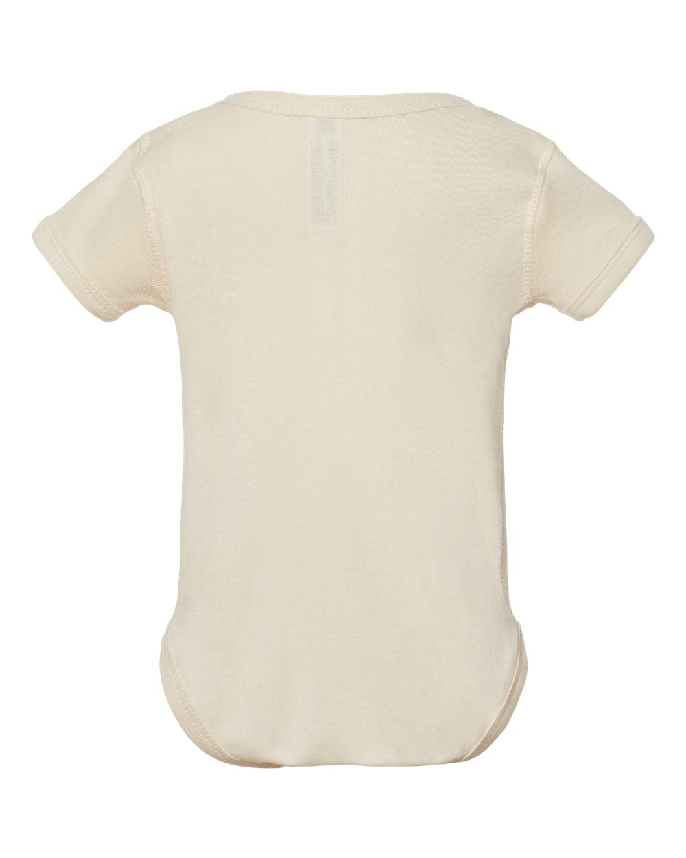 Rabbit Skins Infant Baby Rib Bodysuit 4400 #color_Natural