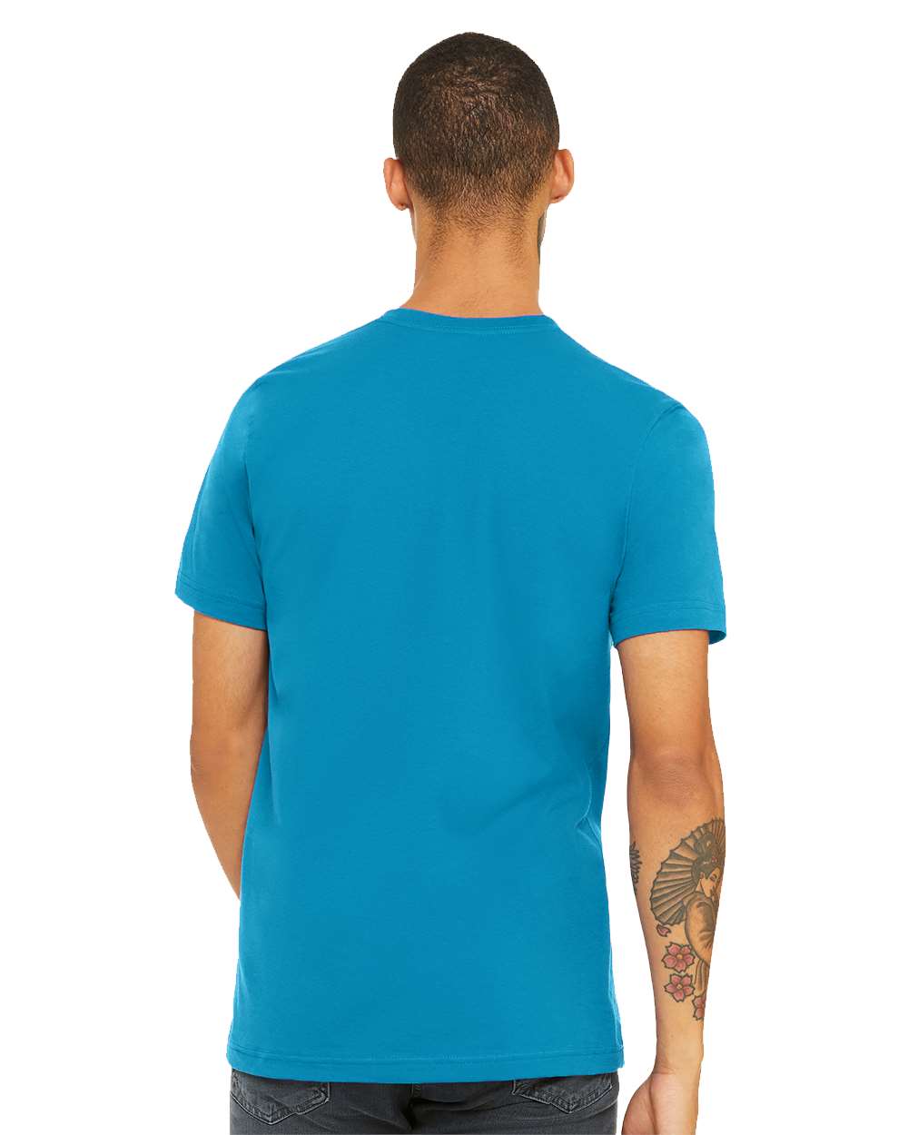 mdl Aqua Color BELLA + CANVAS Unisex Jersey Tee