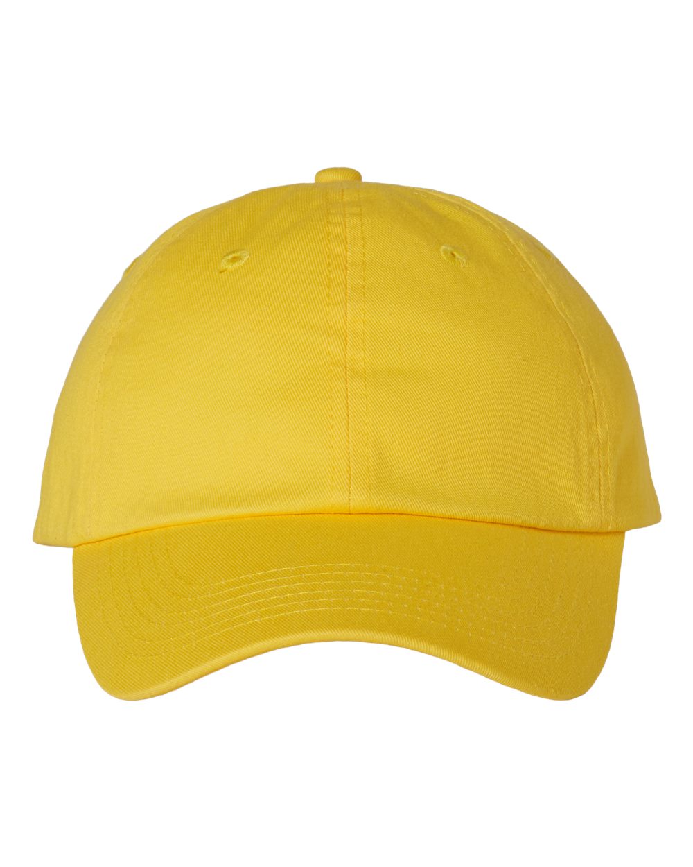 Yellow Color Adult Bio-Washed Classic Dad’s Cap