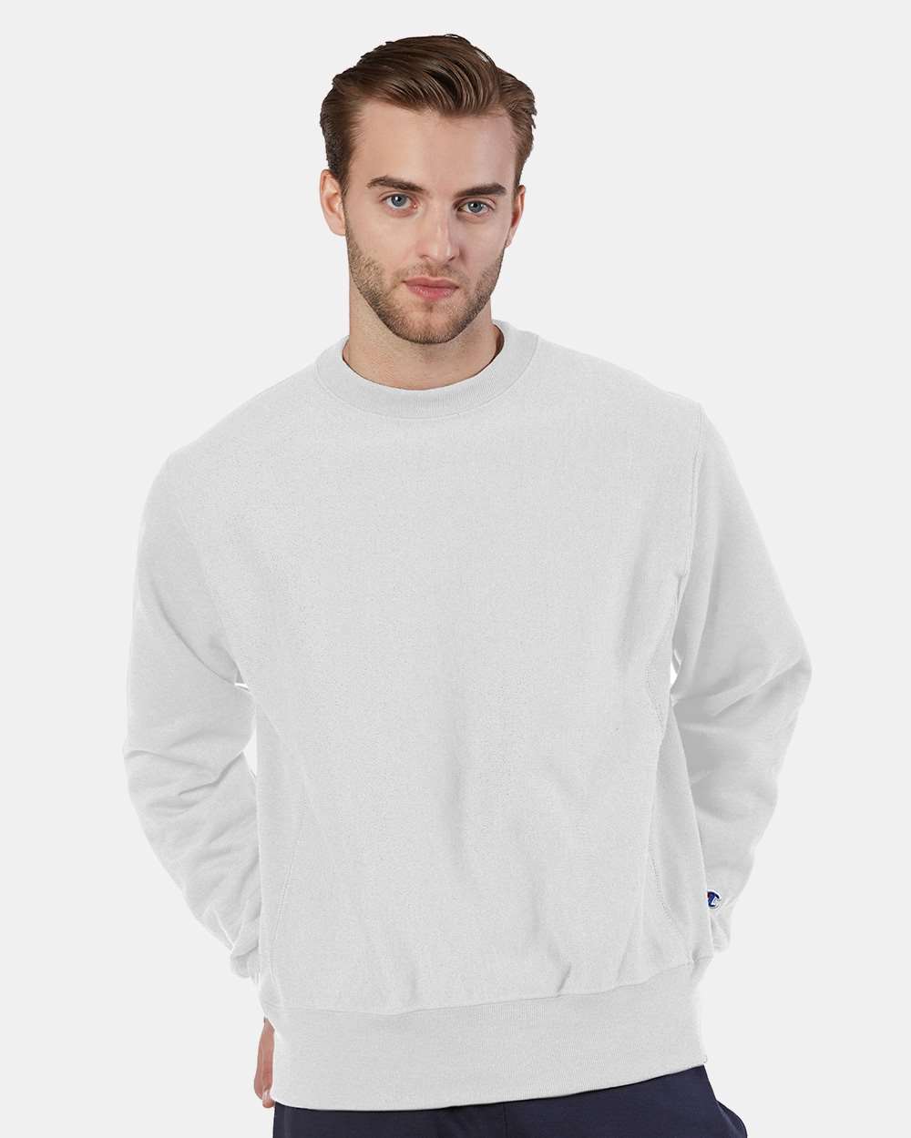 Champion Reverse Weave® Crewneck Sweatshirt S149 #colormdl_Silver Grey