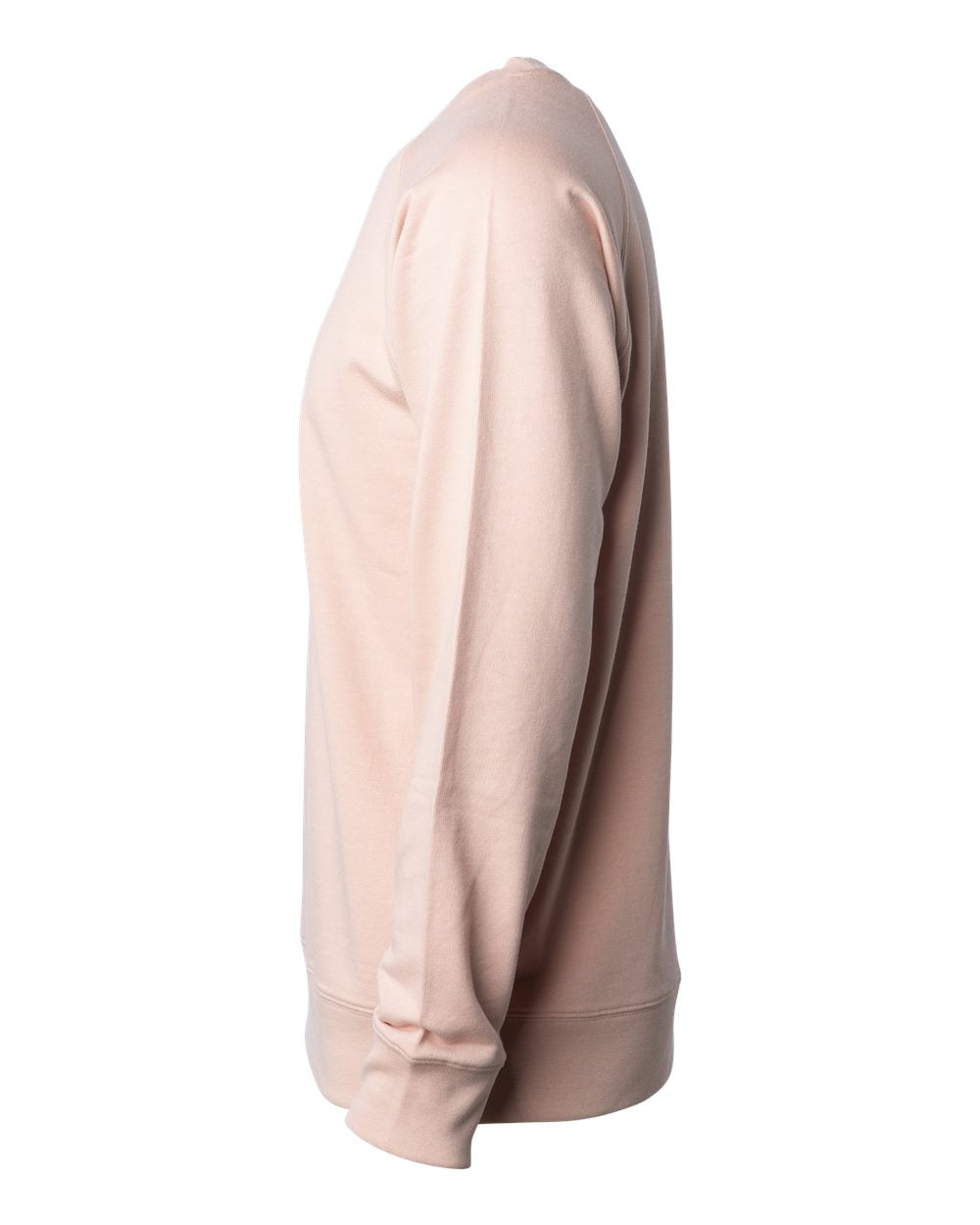 Independent Trading Co. Icon Unisex Lightweight Loopback Terry Crewneck Sweatshirt SS1000C #color_Rose