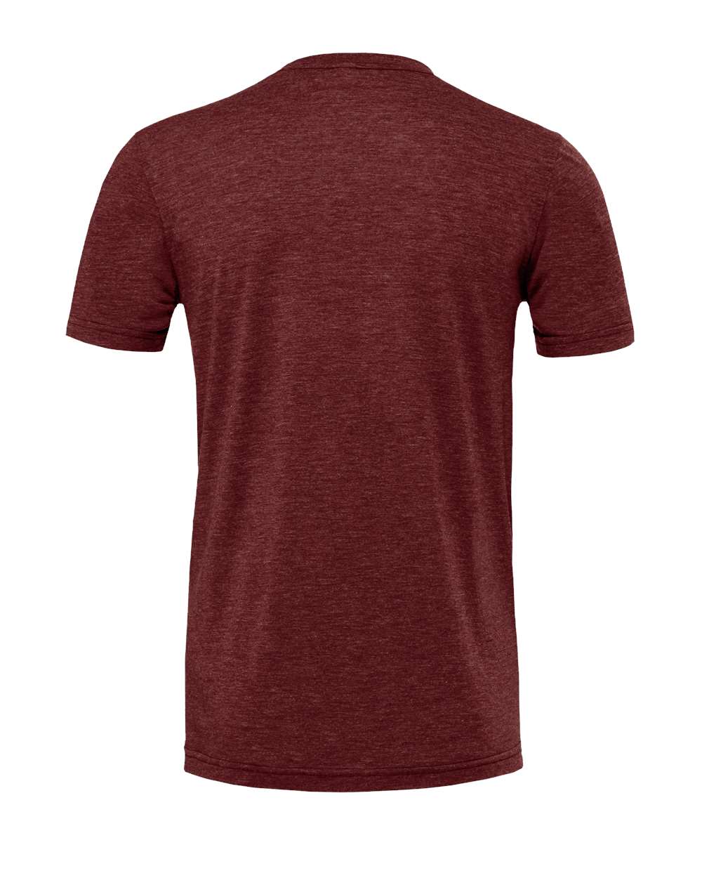 BELLA + CANVAS Unisex Triblend Tee 3413 Cardinal Triblend Color Unisex Triblend Tee
