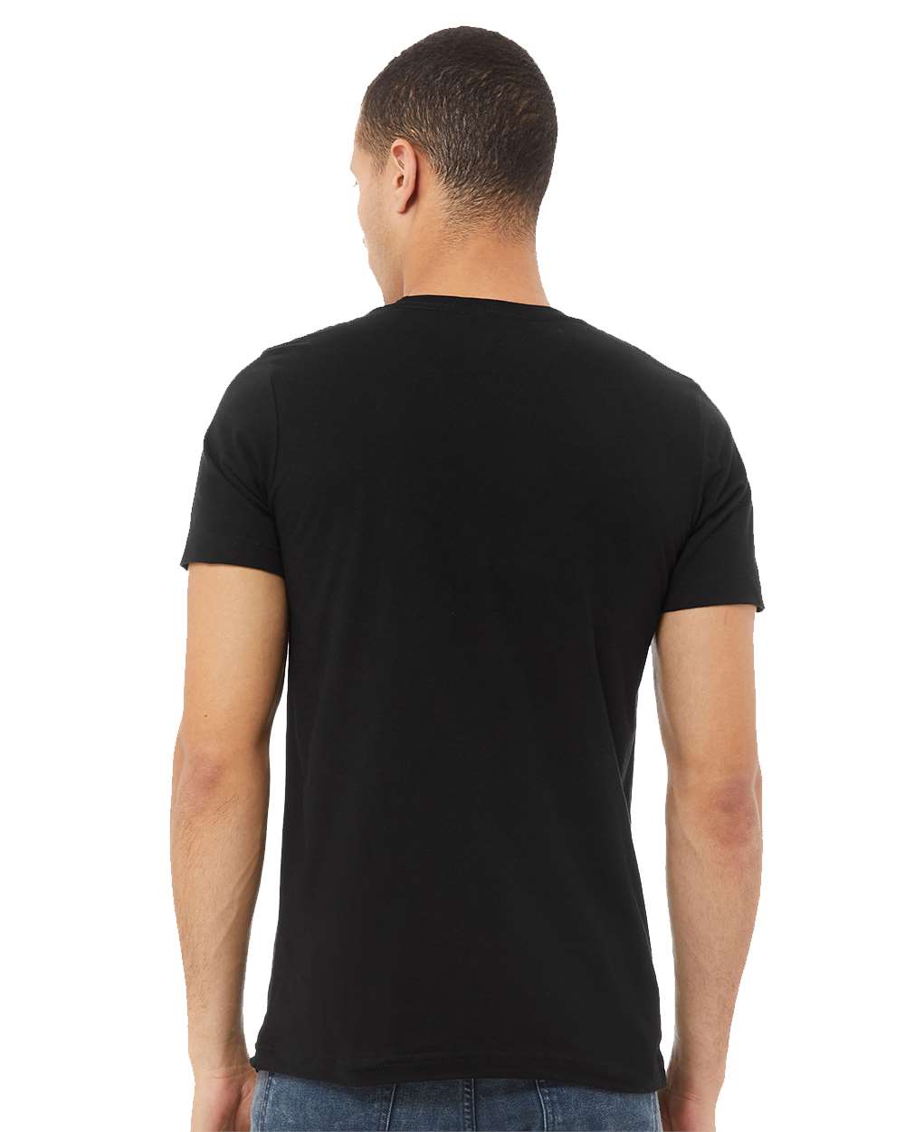 mdl Black Color BELLA + CANVAS Unisex Jersey Tee