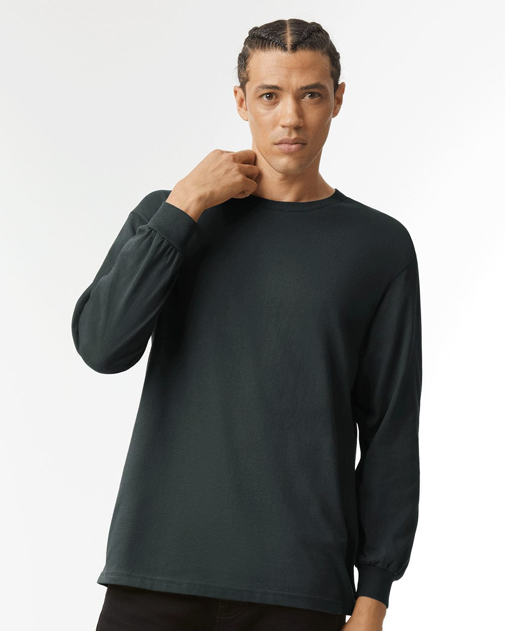 American Apparel 1304 Unisex Heavyweight Cotton Long Sleeve Tee