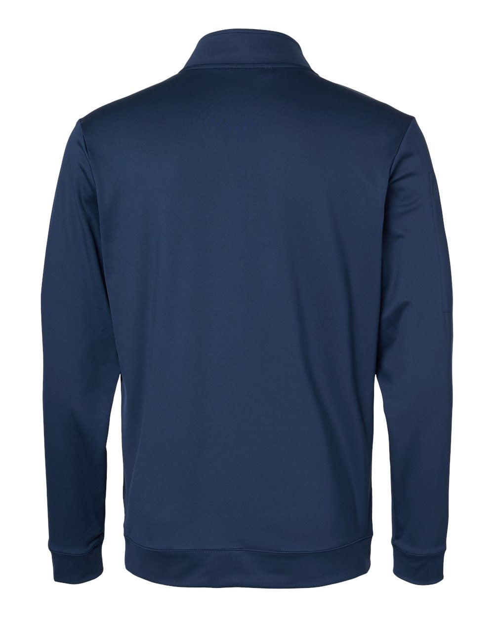 Adidas  A295 Performance Textured Quarter-Zip Pullover #color_Collegiate Navy
