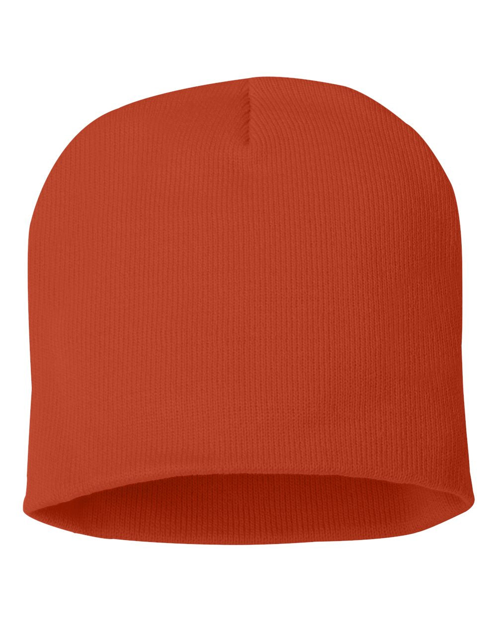 Orange Color Sportsman 8" Knit Beanie