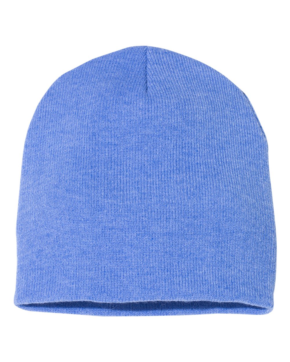 Heather Royal Color Sportsman 8" Knit Beanie
