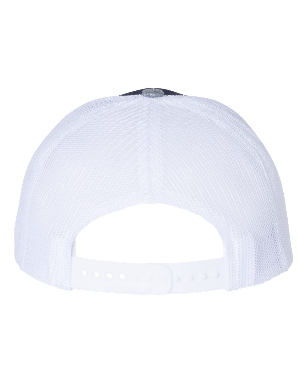 Navy, White and Heather Grey Color Adjustable Snapback Trucker Cap