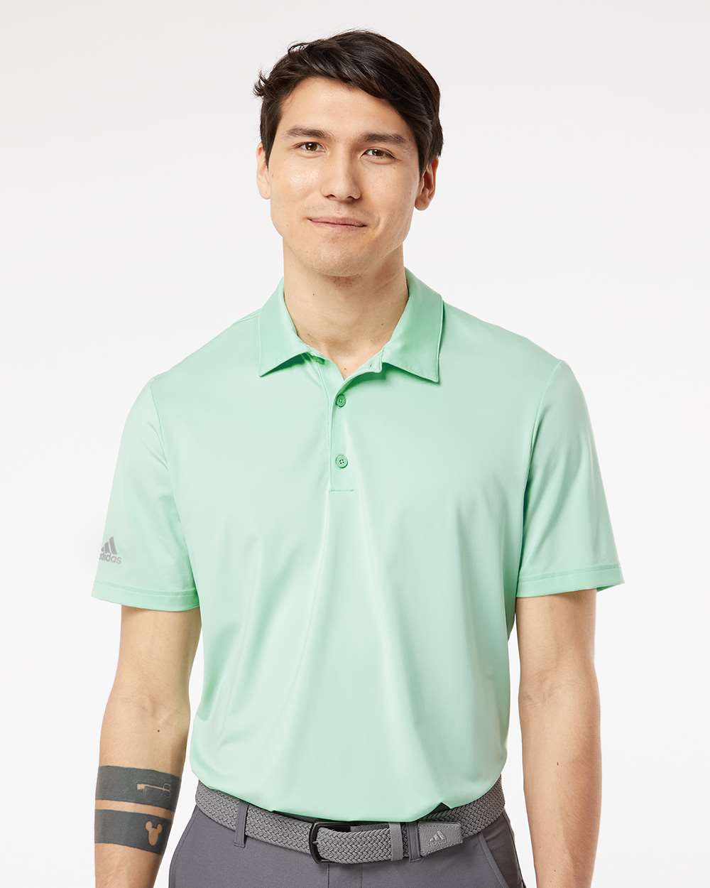 Adidas A514 Ultimate Solid Polo #colormdl_Clear Mint