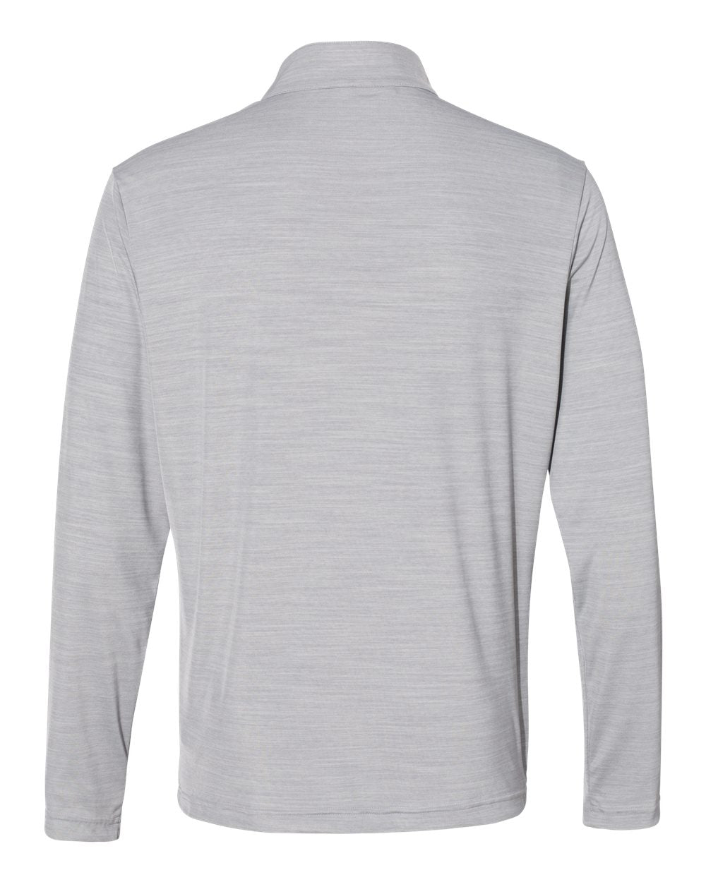 Adidas  A475 Lightweight Mélange Quarter-Zip Pullover #color_Mid Grey Melange