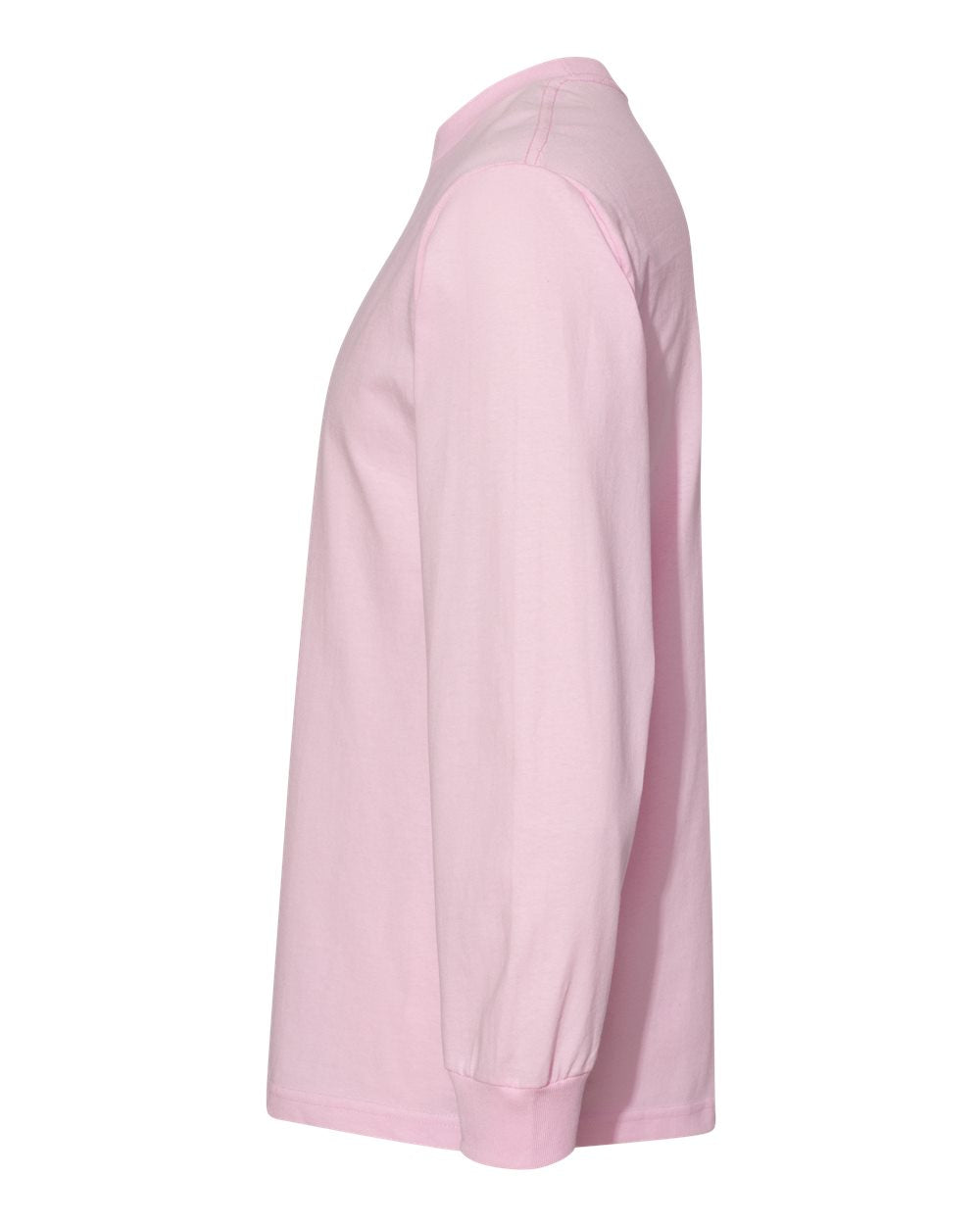 American Apparel  1304 Unisex Heavyweight Cotton Long Sleeve Tee #color_Pink