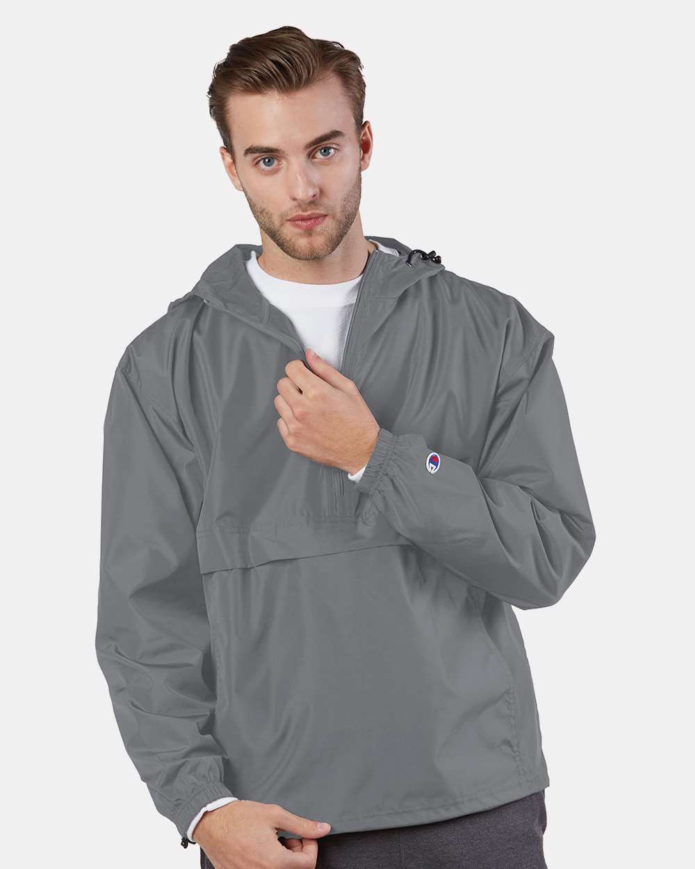 Champion Packable Quarter-Zip Jacket CO200 #colormdl_Graphite