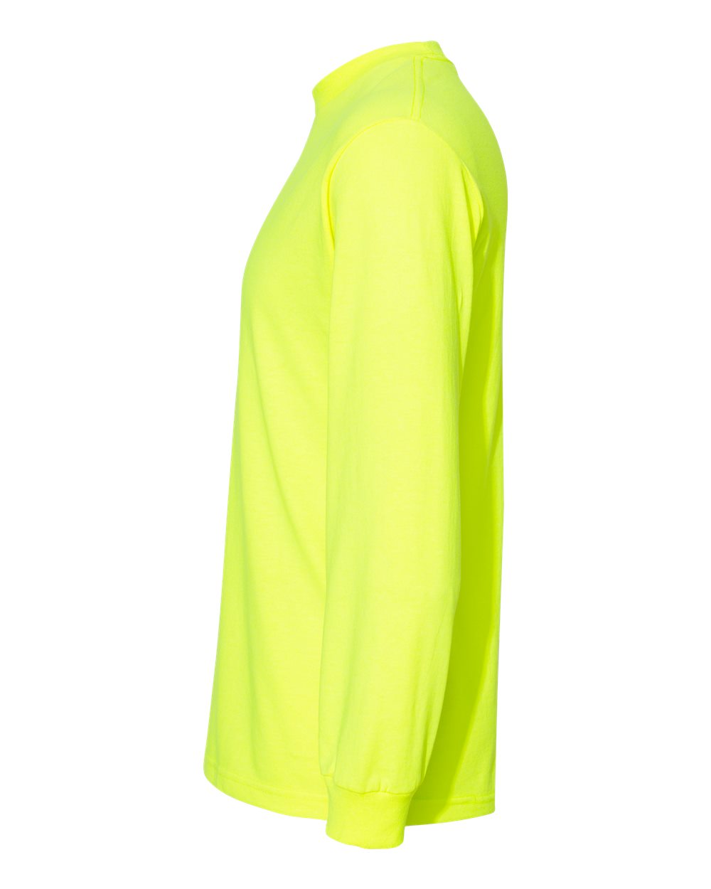 American Apparel  1304 Unisex Heavyweight Cotton Long Sleeve Tee #color_Safety Green